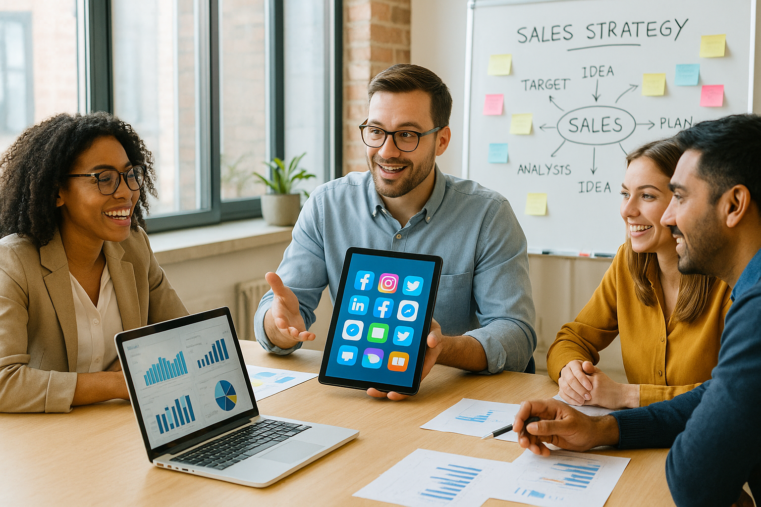 Créer une routine de vente sociale efficace