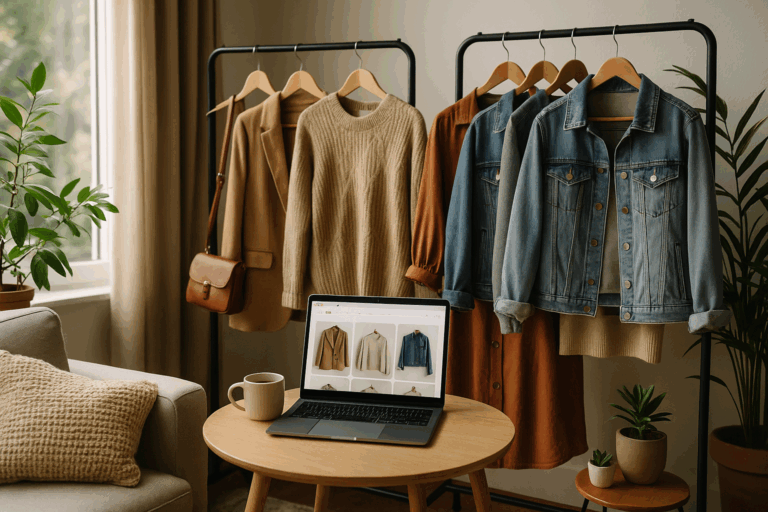 découvrez comment le vêtement d'occasion en ligne transforme notre rapport à la mode, en favorisant une consommation durable et en offrant une alternative économique et tendance aux vêtements neufs.